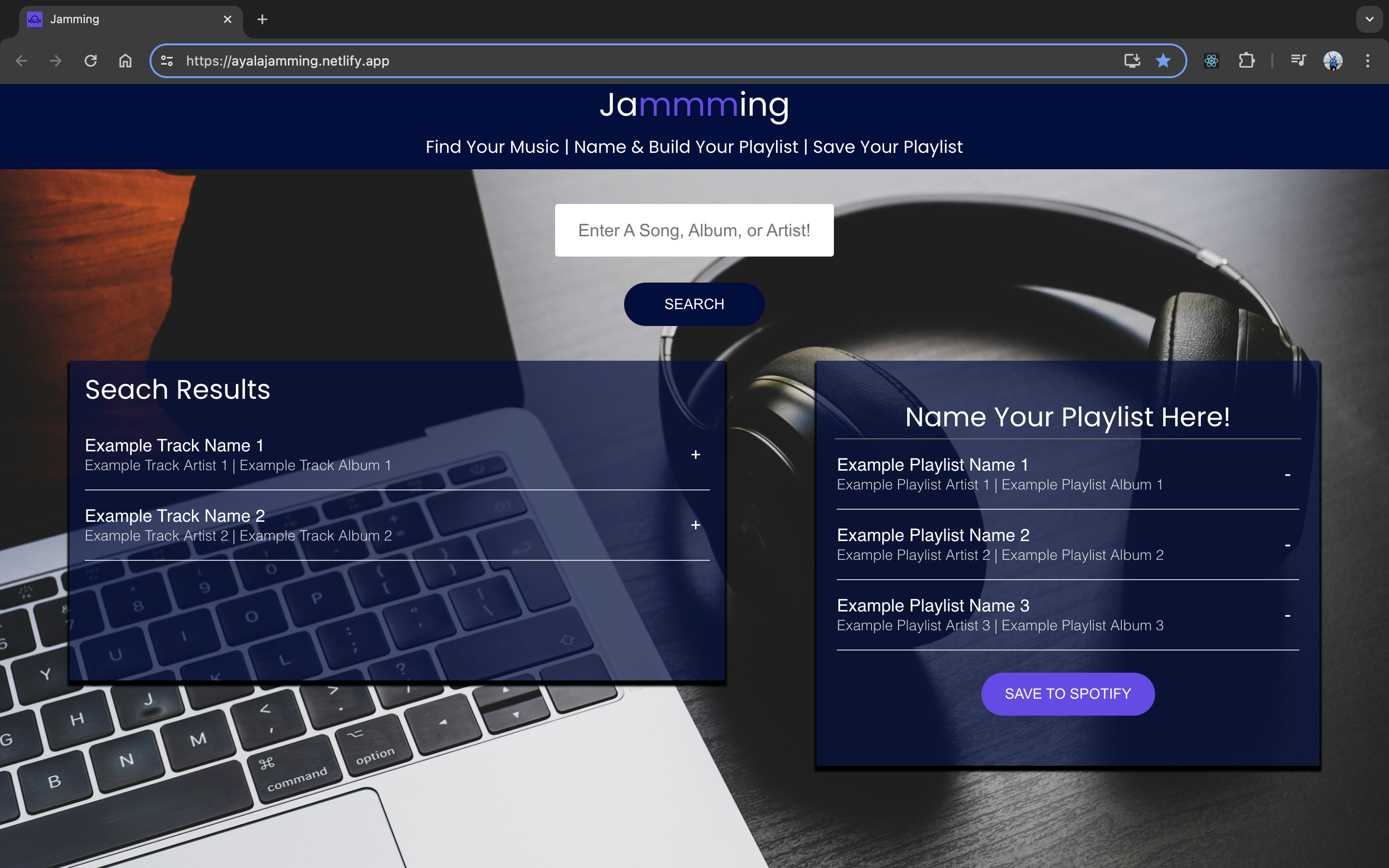 Image of Jamming App